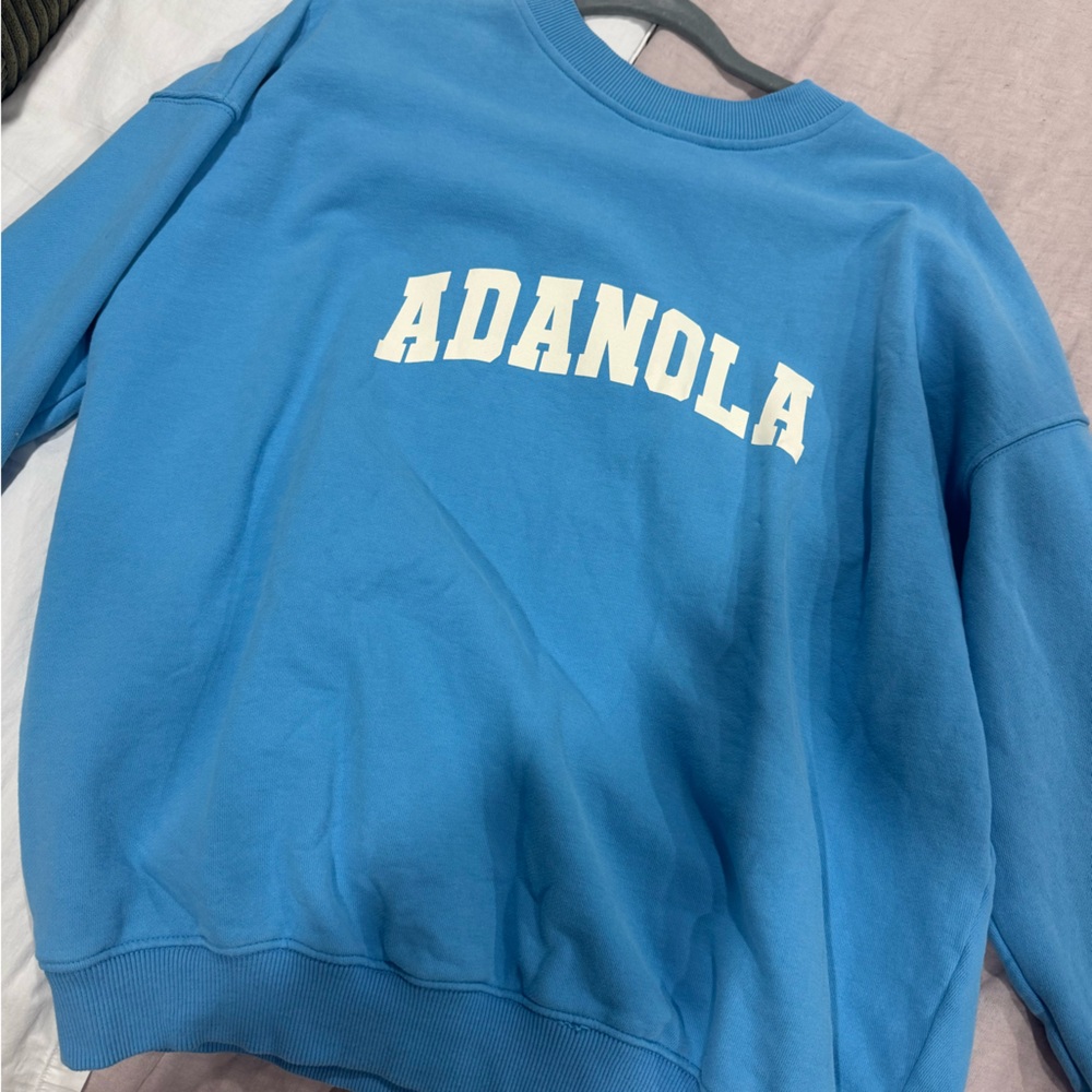 Adanola Vibrant Blue Crewneck
